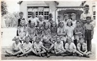 Schoolfoto Klas 5 1947 School met den Bijbel-07e66ad8